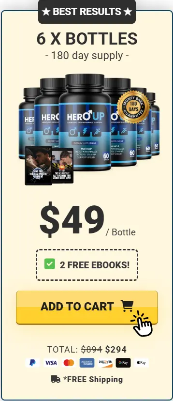 HeroUP- 6 Bottle